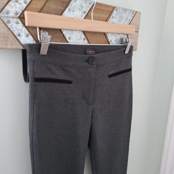 3/$30 Aritzia T.Babaton Grey skinny Italian fabric pant size 4 - Picture 6 of 7
